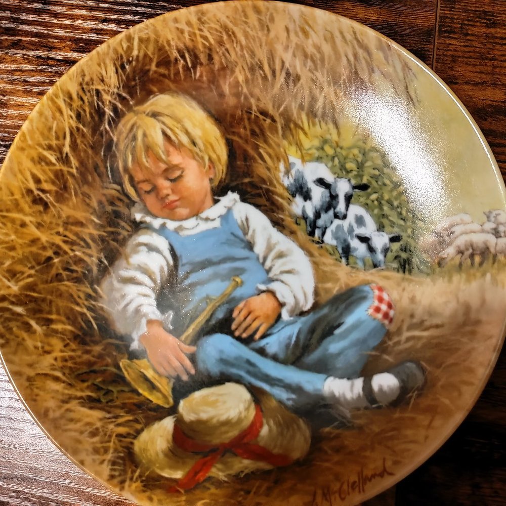 Second Issue in the Mother Goose Series "Little Boy Blue"